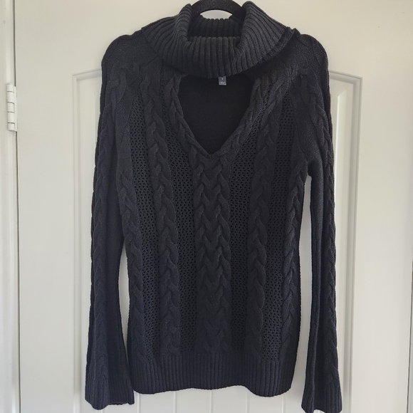 Soho New York & Company Black Sweater Size Medium 💖 - Picture 1 of 6